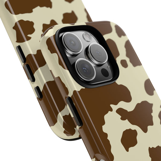Camo Cow Print Tough Phone Case BLEUMIE