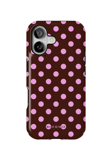 Berry Polka Dot Tough Phone Case