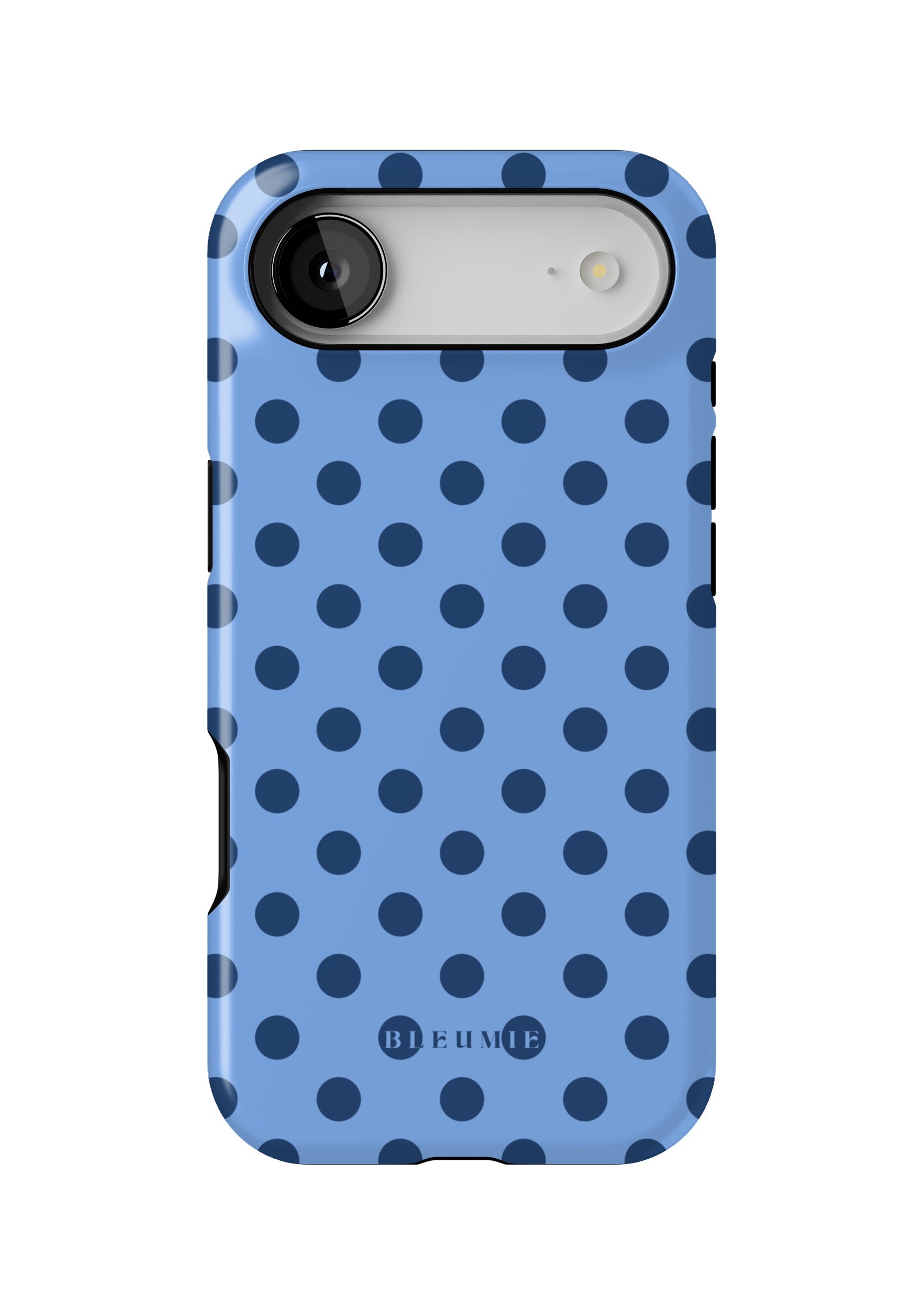 Blue Polka Dot Tough Phone Case