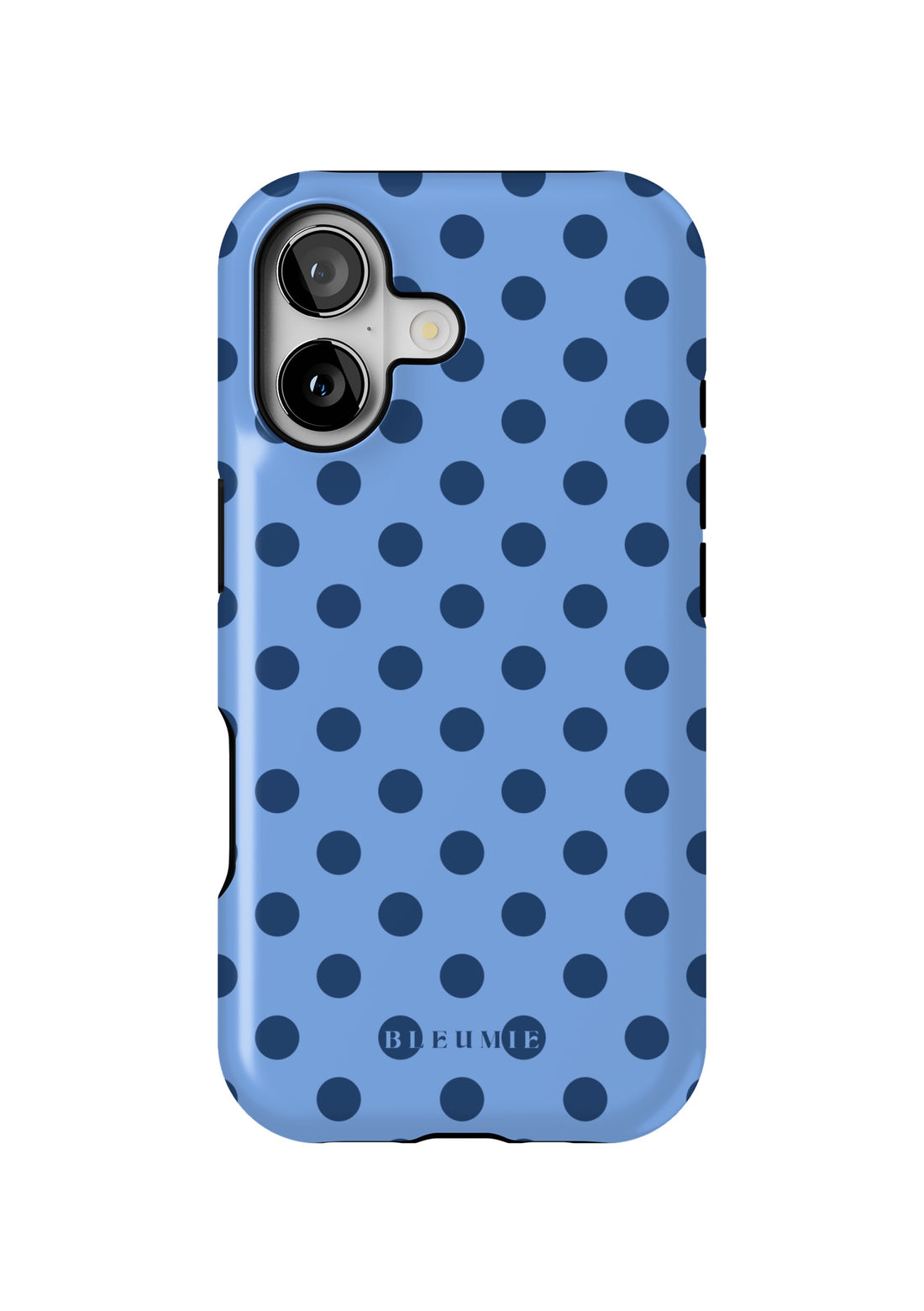 Blue Polka Dot Tough Phone Case