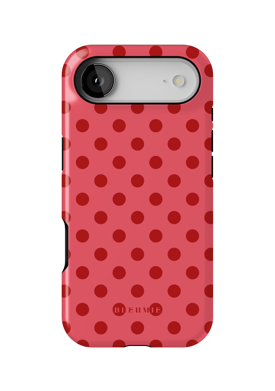 Crimson Polka Dot Tough Phone Case