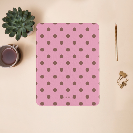 Dottie Polka Dot Magnetic iPad Case BLEUMIE