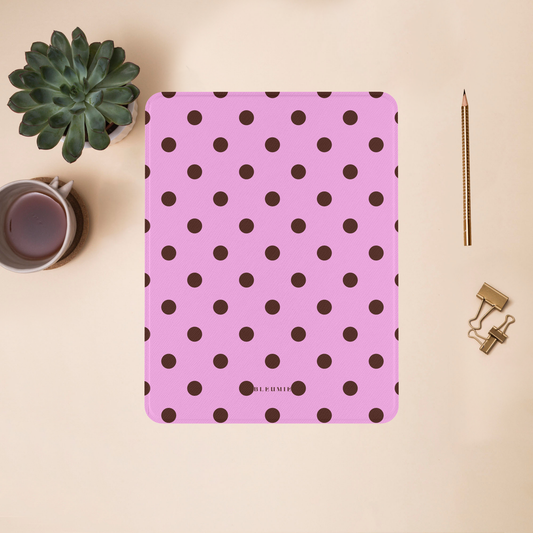 Dotzy Polka Dot Magnetic iPad Case BLEUMIE