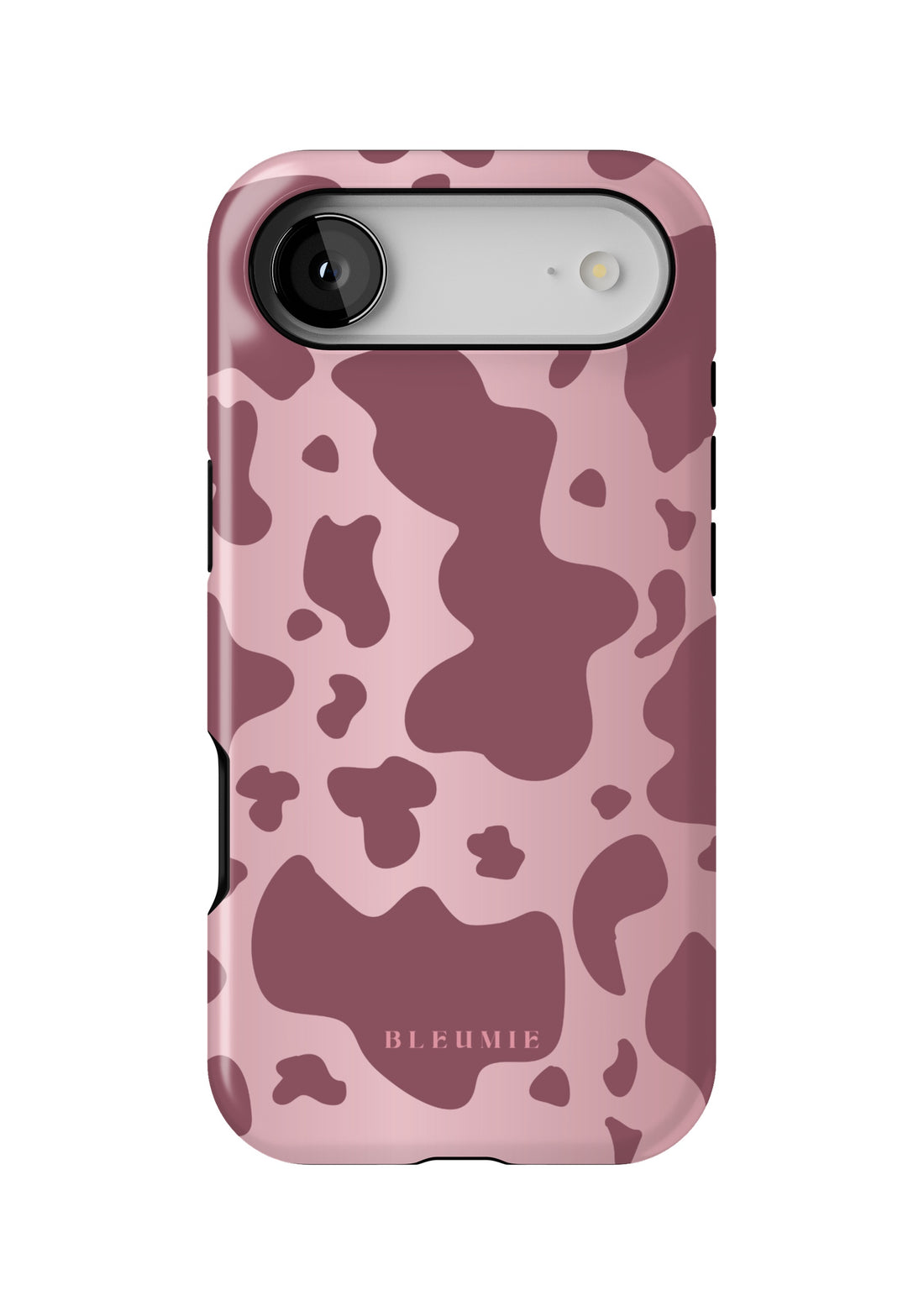 Mauve Cow Print Tough Phone Case