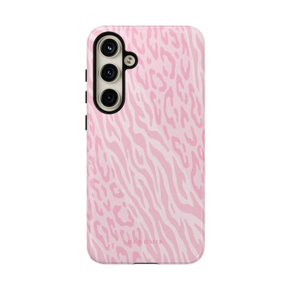 Zebra Cheetah Tough Phone Case Samsung Galaxy S24 Plus BLEUMIE