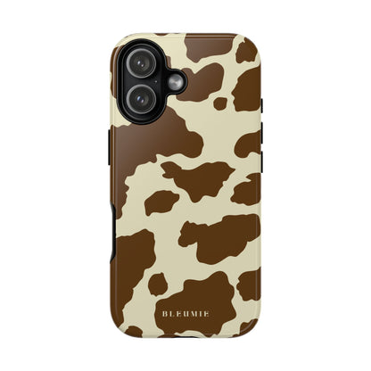 Camo Cow Print Tough Phone Case iPhone 17 BLEUMIE
