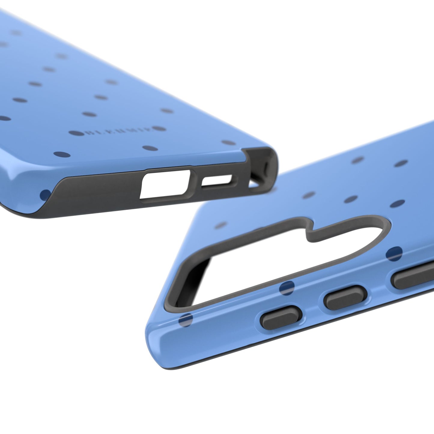 Blue Polka Dot Tough Phone Case BLEUMIE