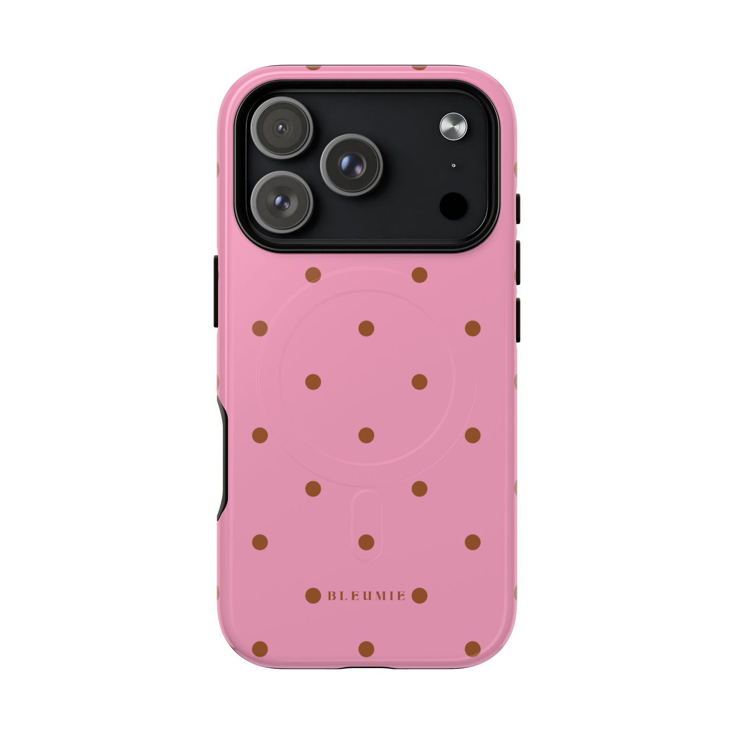Dottie Polka Dot MagSafe iPhone Cases iPhone 17 Pro Glossy BLEUMIE