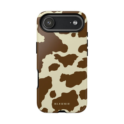 Camo Cow Print Tough Phone Case iPhone 17 Air BLEUMIE