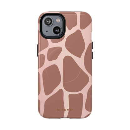 Classic Giraffe MagSafe iPhone Cases iPhone 14 Glossy BLEUMIE