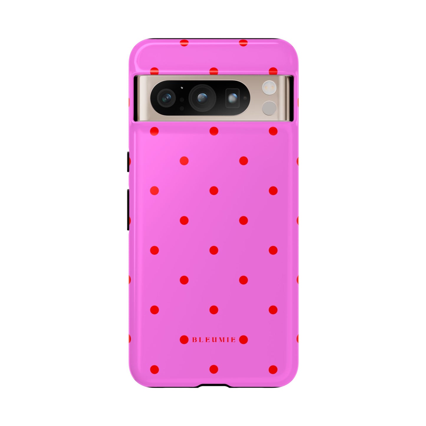 Pinka Polka Dot Tough Phone Case Google Pixel 8 Pro BLEUMIE