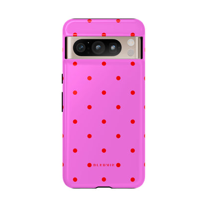 Pinka Polka Dot Tough Phone Case Google Pixel 8 Pro BLEUMIE