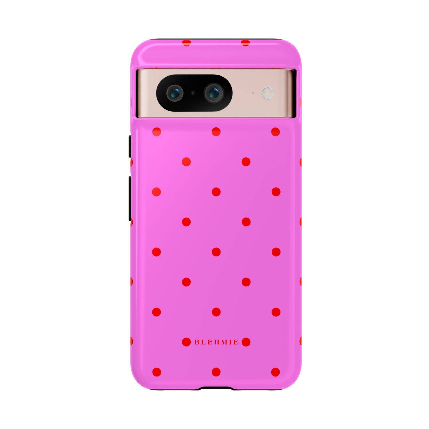 Pinka Polka Dot Tough Phone Case Google Pixel 8 BLEUMIE