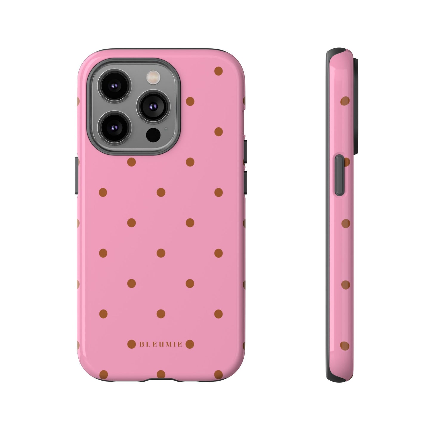 Dottie Polka Dot Tough Phone Case iPhone 14 Pro BLEUMIE