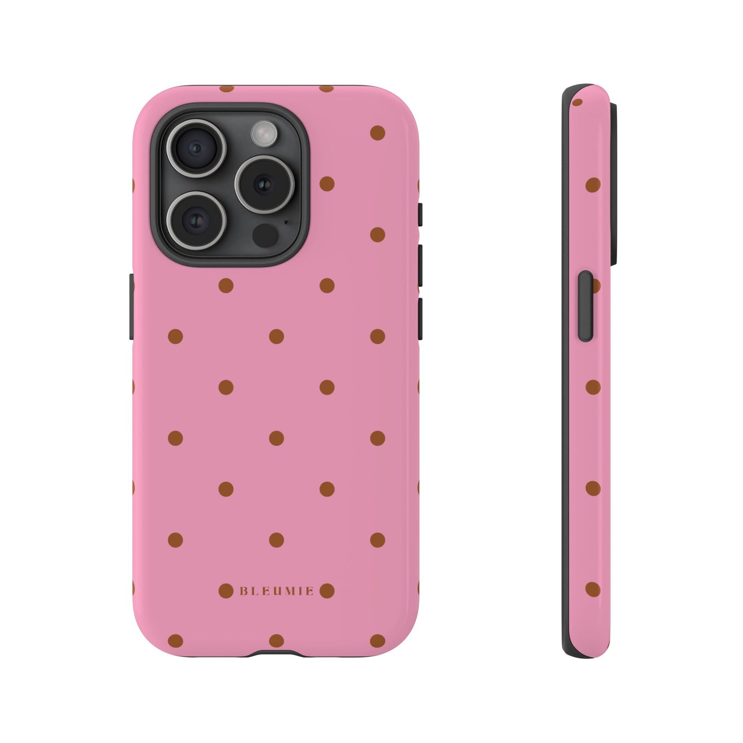 Dottie Polka Dot Tough Phone Case iPhone 15 Pro BLEUMIE
