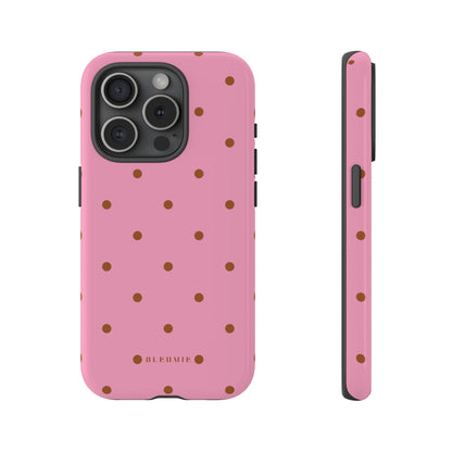 Dottie Polka Dot Tough Phone Case iPhone 15 Pro BLEUMIE