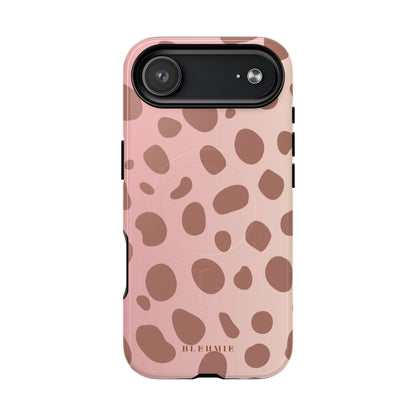 Rosé Spotted MagSafe iPhone Cases iPhone 17 Air Glossy BLEUMIE