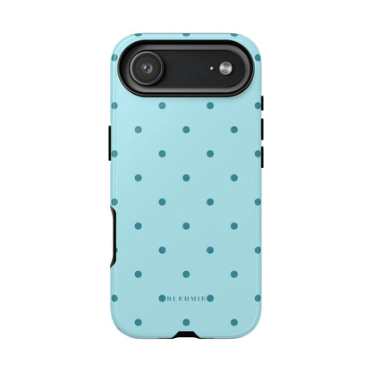 Mint Polka Dot Tough Phone Case iPhone 17 Air BLEUMIE