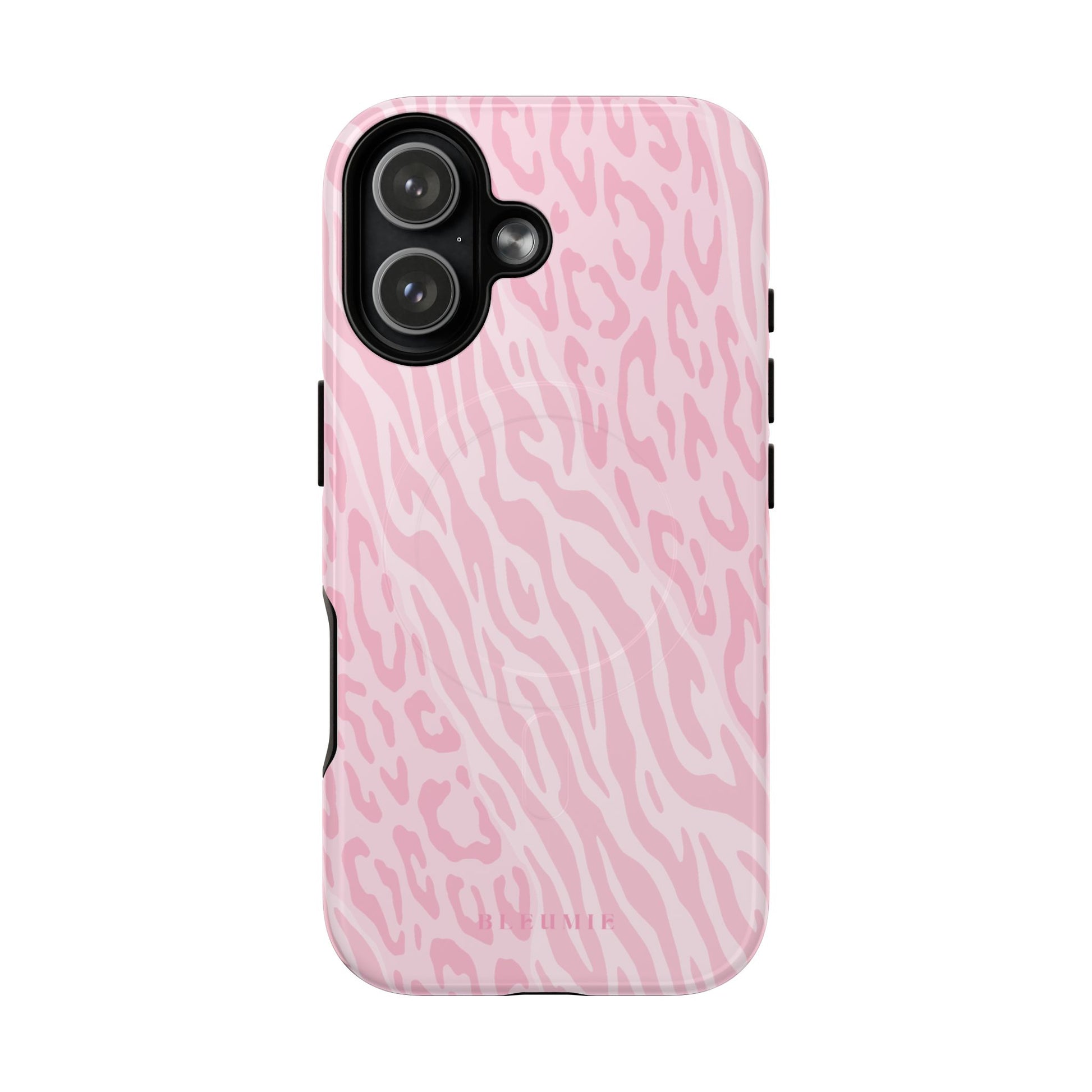 Zebra Cheetah MagSafe iPhone Cases iPhone 17 Glossy BLEUMIE
