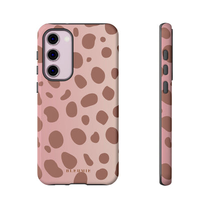 Rosé Spotted Tough Phone Case Samsung Galaxy S23 Plus BLEUMIE