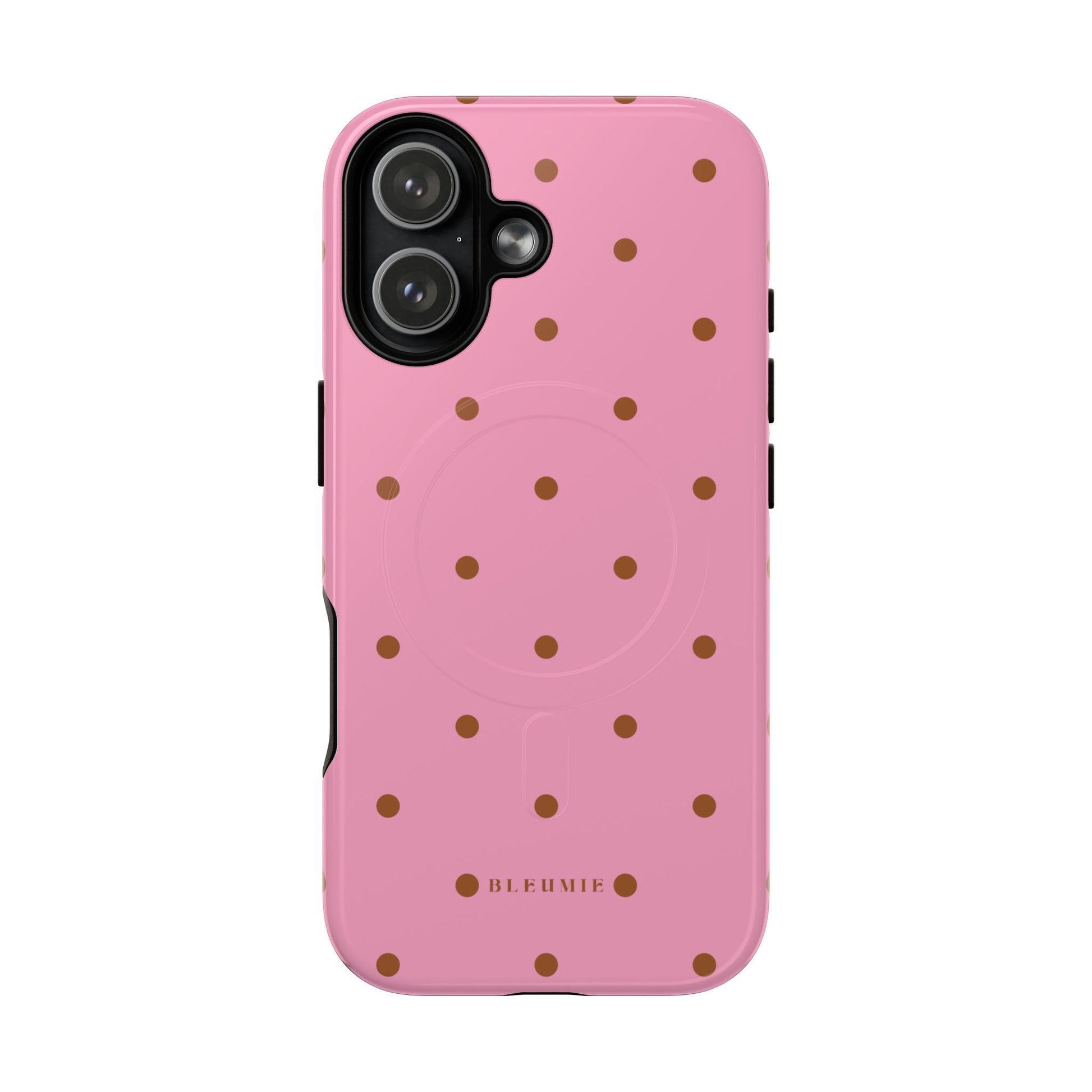 Dottie Polka Dot MagSafe iPhone Cases iPhone 17 Glossy BLEUMIE