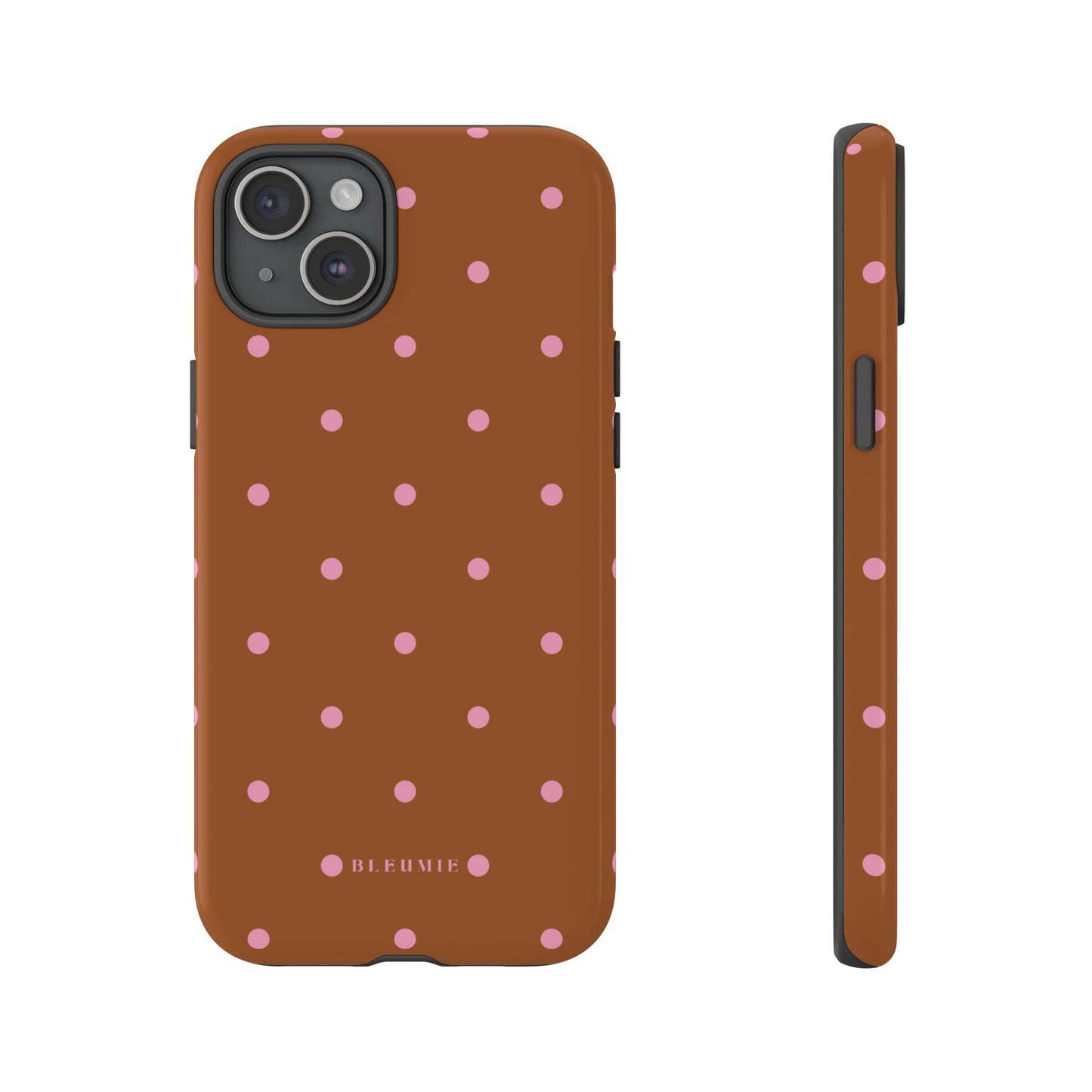 Speckle Polka Dot Tough Phone Case iPhone 15 Plus BLEUMIE