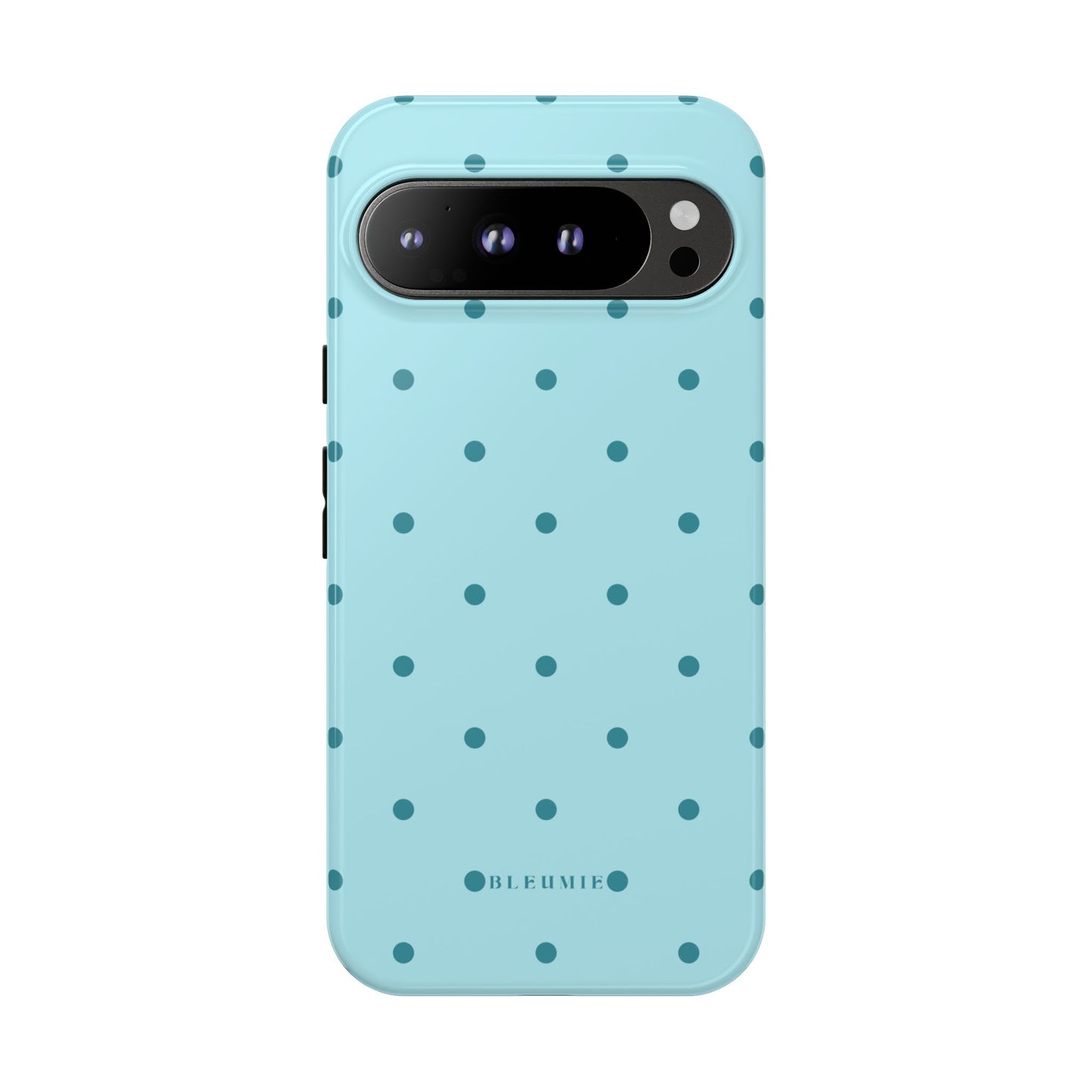Mint Polka Dot Tough Phone Case Google Pixel 9 Pro XL BLEUMIE
