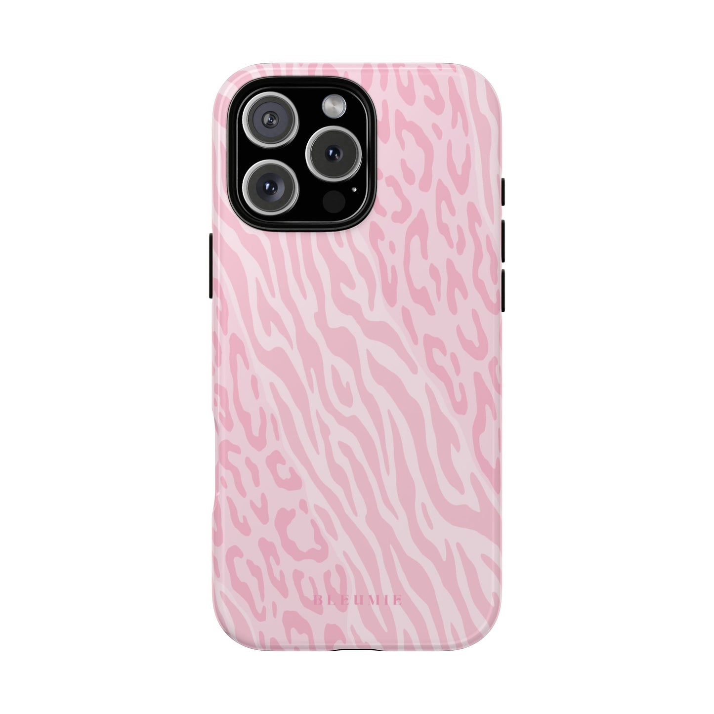 Zebra Cheetah Tough Phone Case iPhone 16 Pro Max BLEUMIE