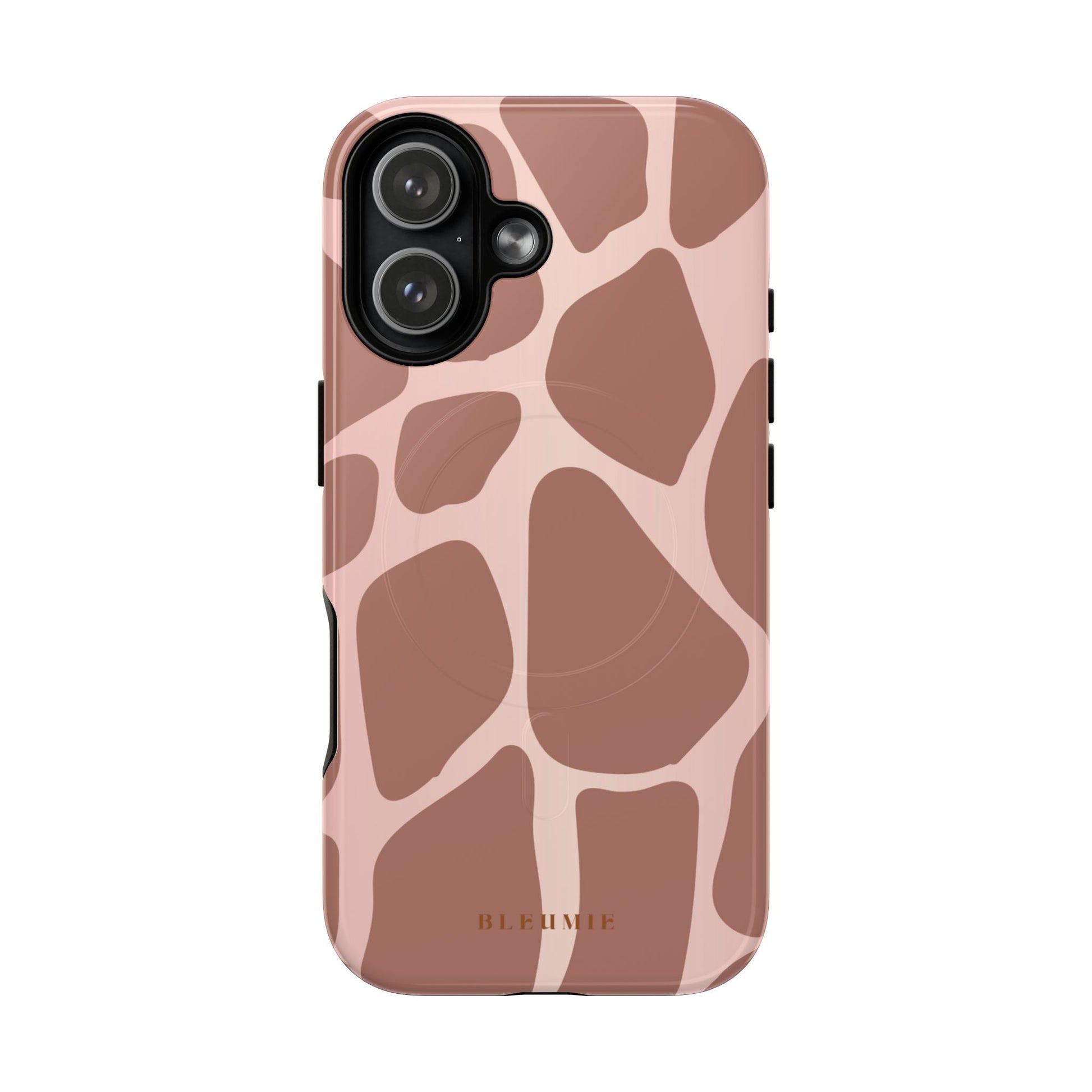 Classic Giraffe MagSafe iPhone Cases iPhone 17 Glossy BLEUMIE