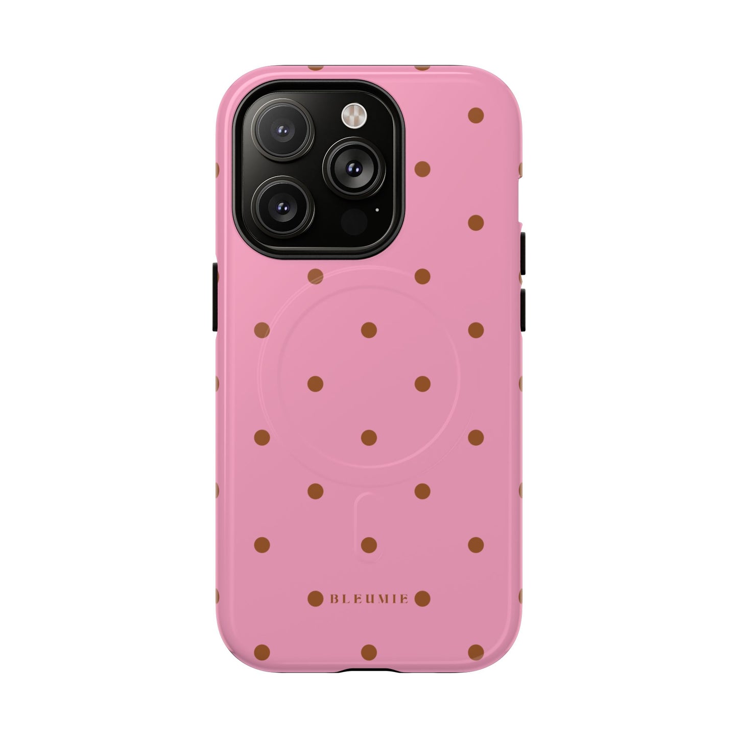 Dottie Polka Dot MagSafe iPhone Cases iPhone 14 Pro Glossy BLEUMIE