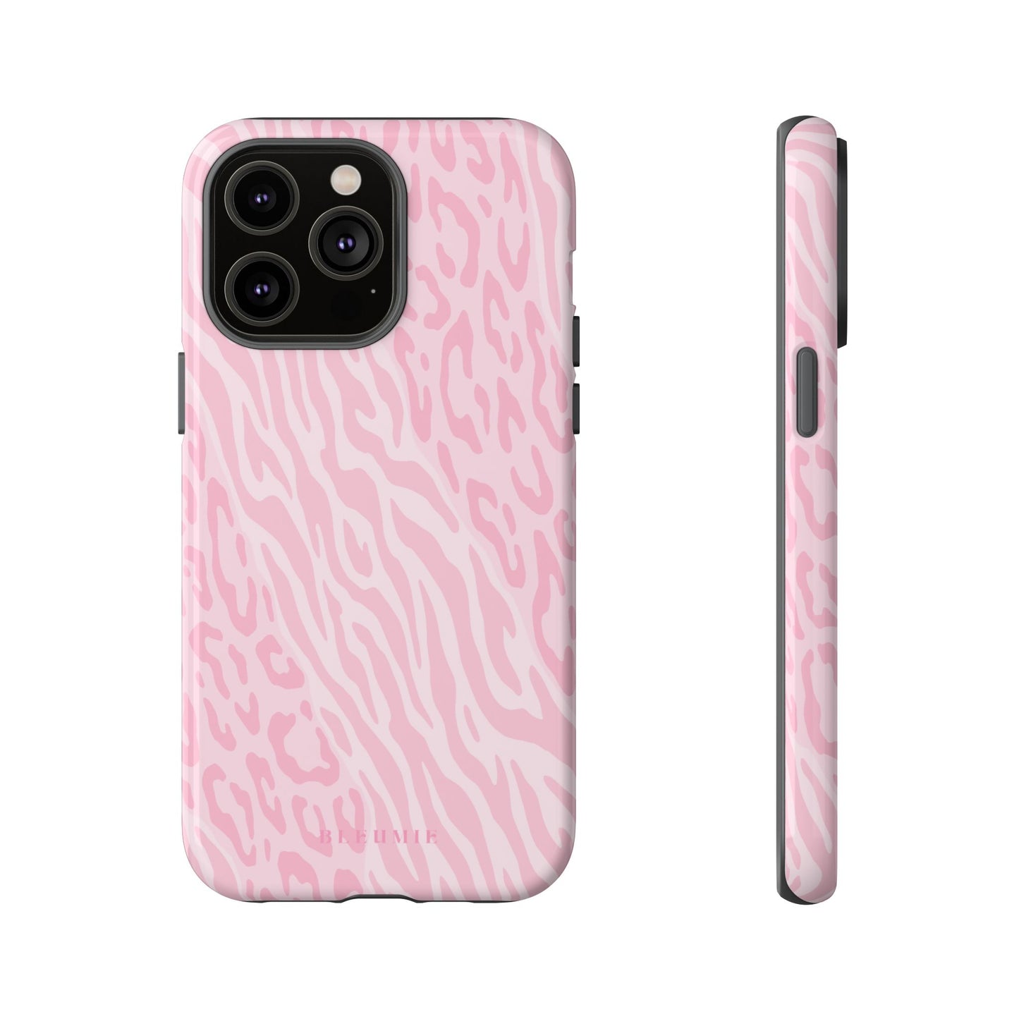 Zebra Cheetah Tough Phone Case iPhone 14 Pro Max BLEUMIE