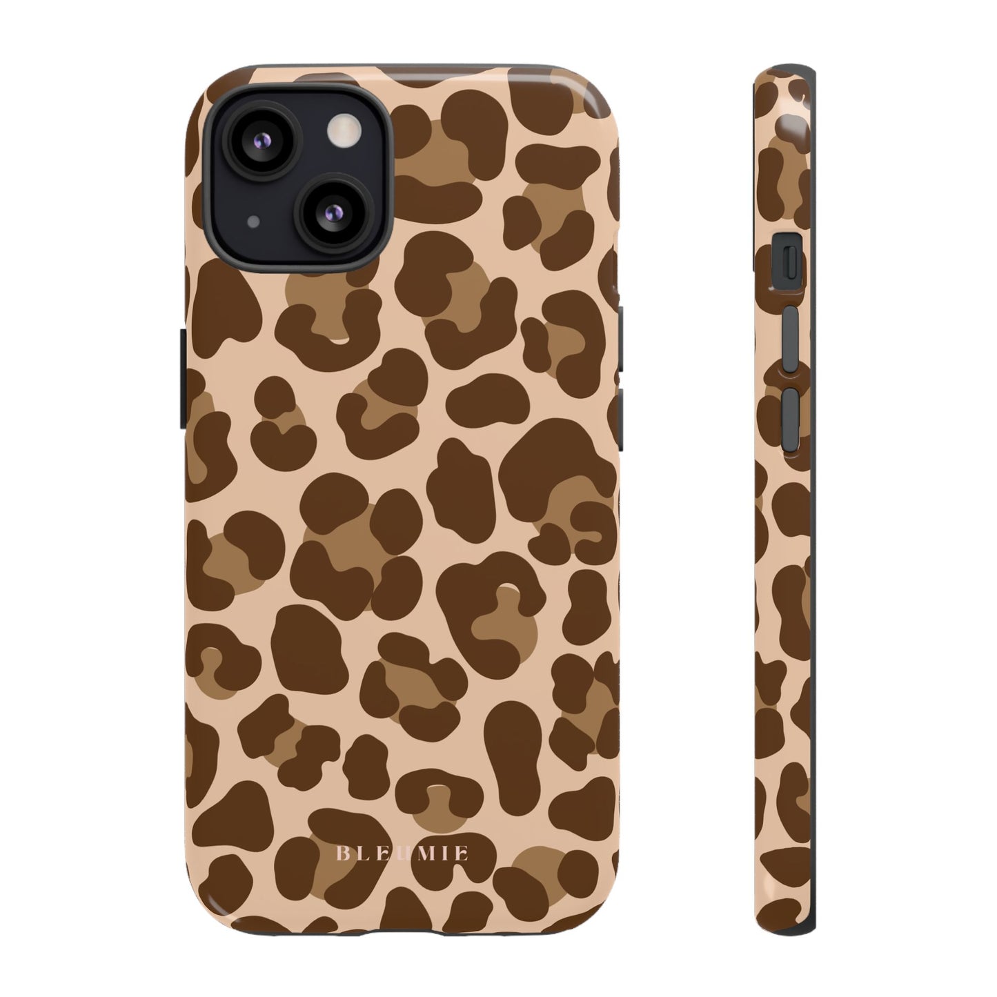 Classic Leopard Tough Phone Case iPhone 13 BLEUMIE
