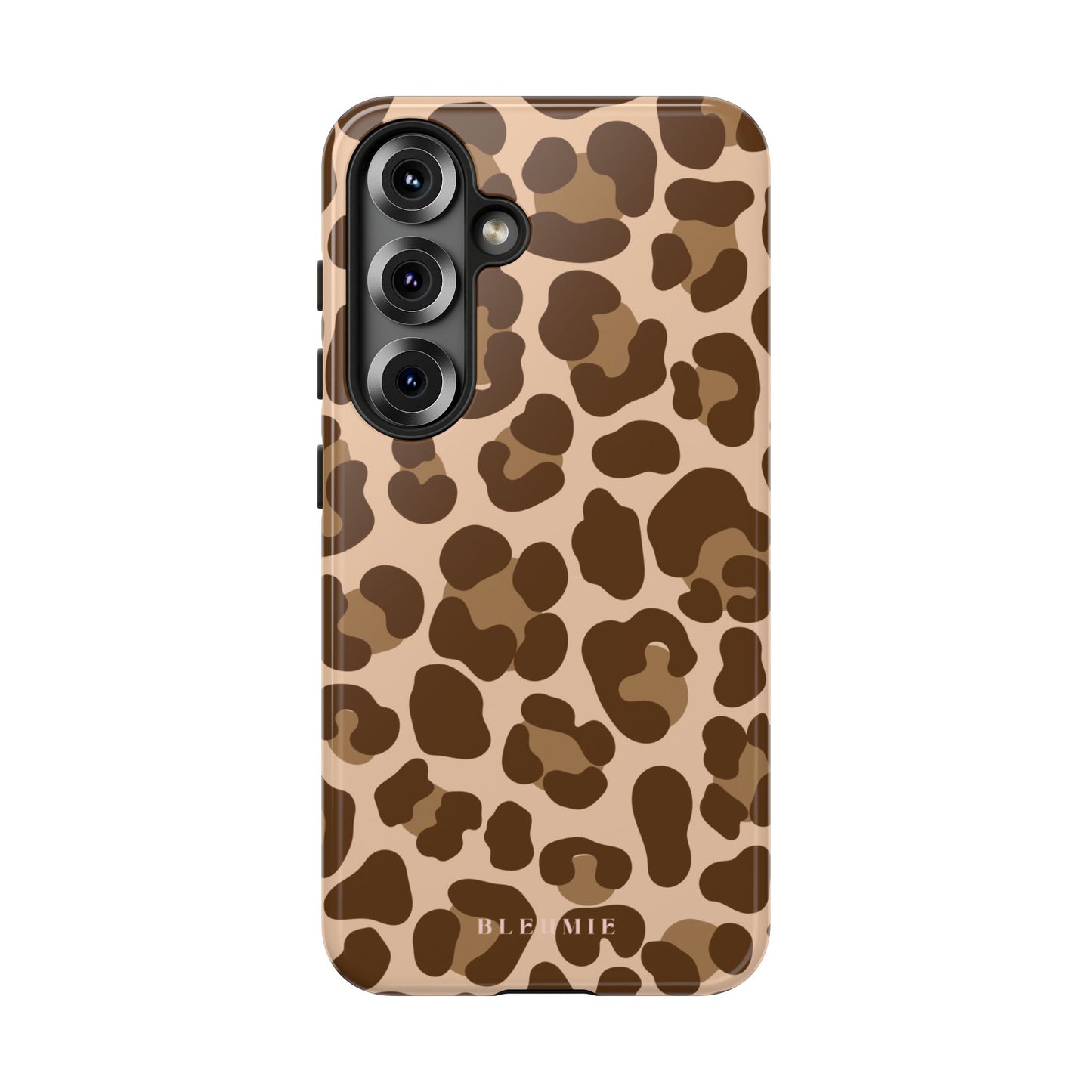 Classic Leopard Tough Phone Case Samsung Galaxy S25 BLEUMIE
