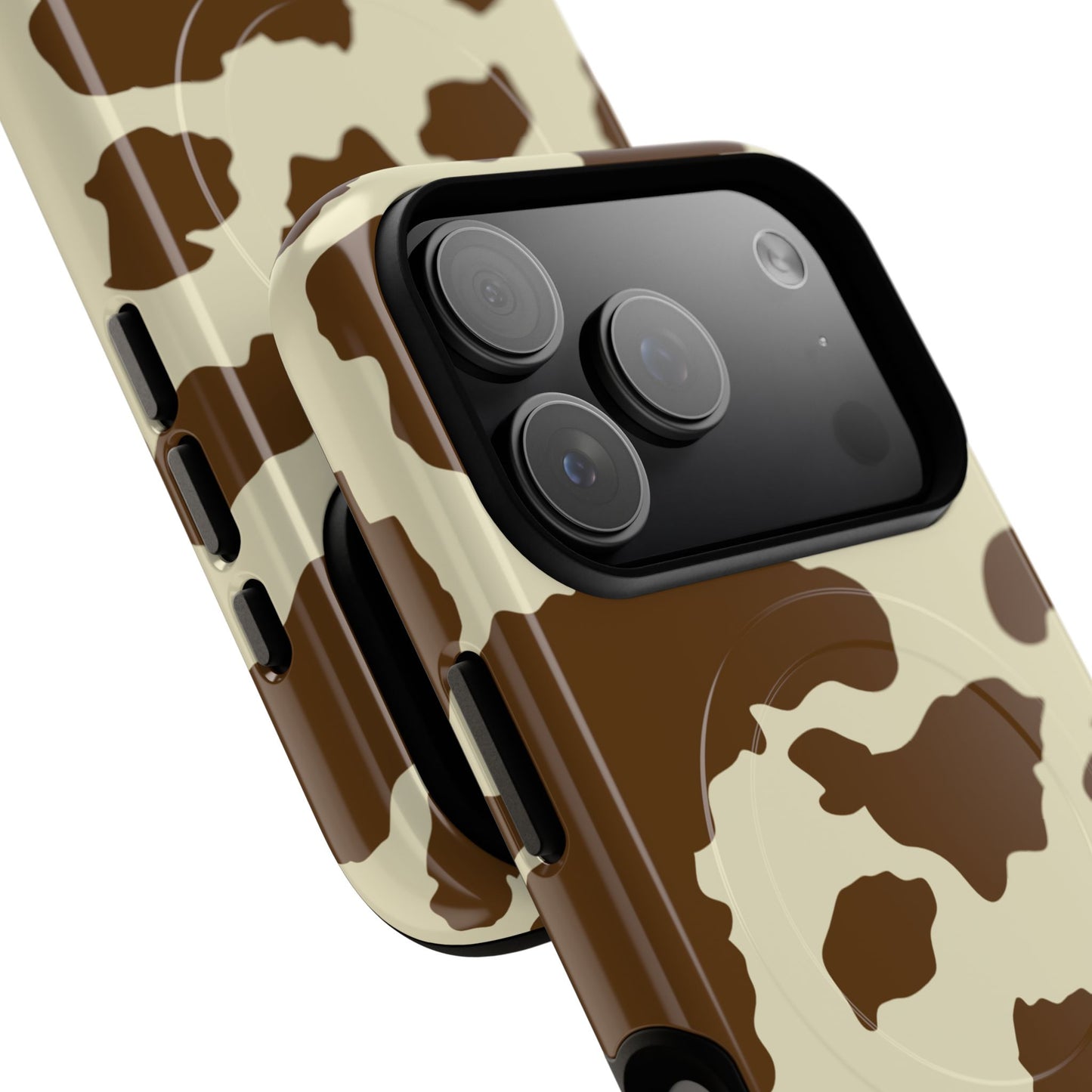 Camo Cow Print MagSafe iPhone Cases BLEUMIE