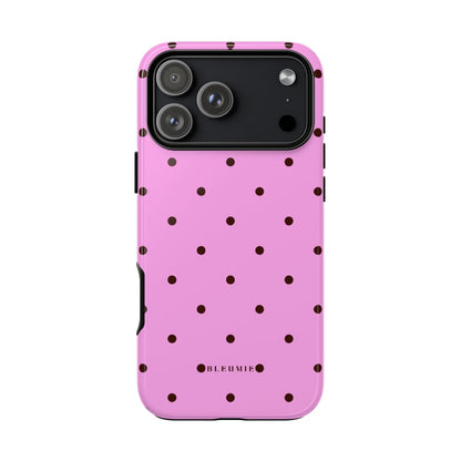 Dotzy Polka Dot Tough Phone Case iPhone 17 Pro Max BLEUMIE