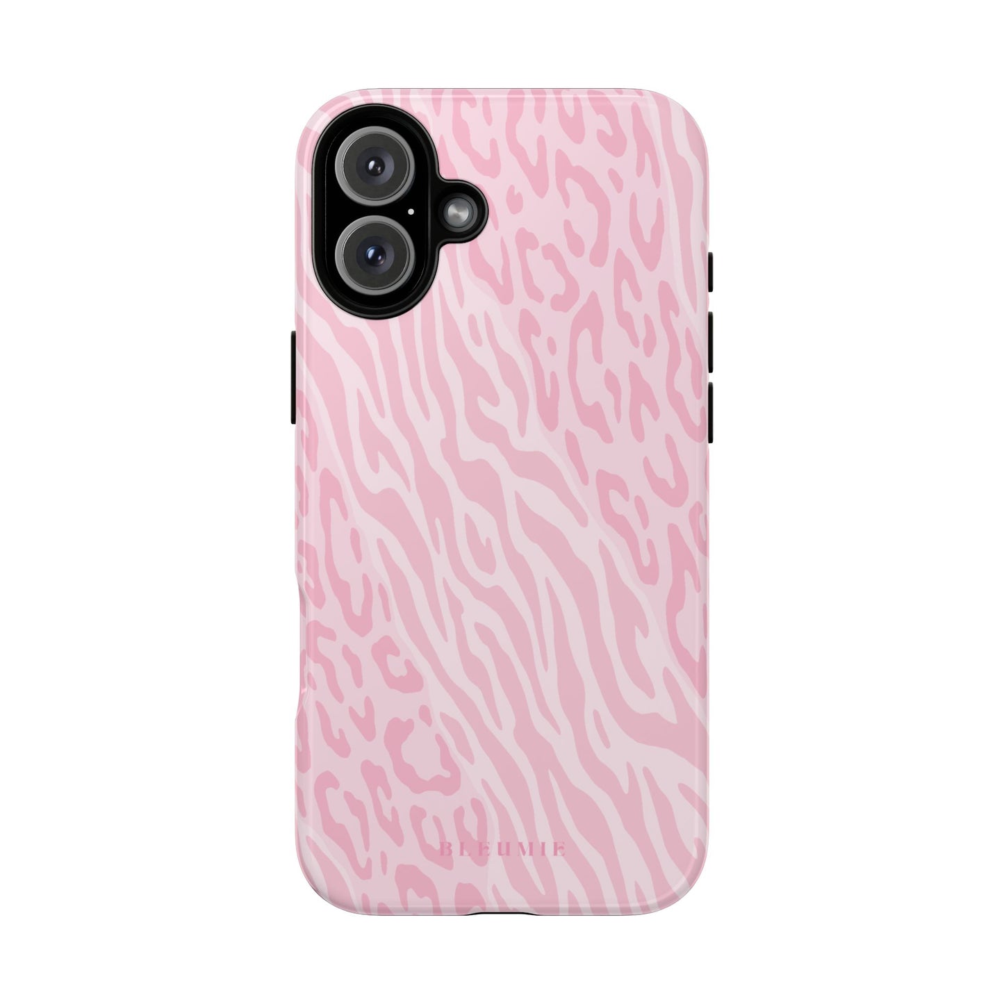 Zebra Cheetah Tough Phone Case iPhone 16 Plus BLEUMIE