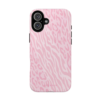 Zebra Cheetah Tough Phone Case iPhone 16 Plus BLEUMIE