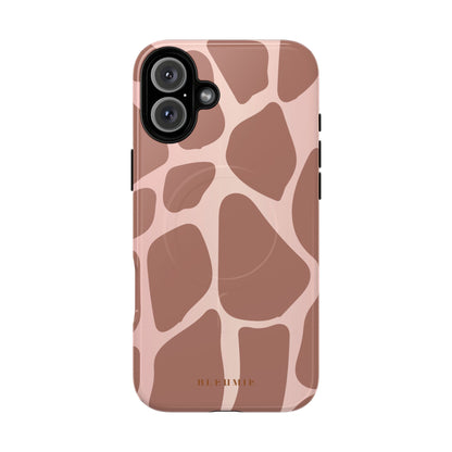 Classic Giraffe MagSafe iPhone Cases iPhone 16 Plus Glossy BLEUMIE