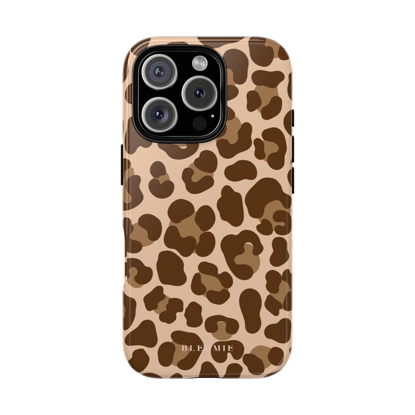 Classic Leopard Tough Phone Case iPhone 16 Pro BLEUMIE