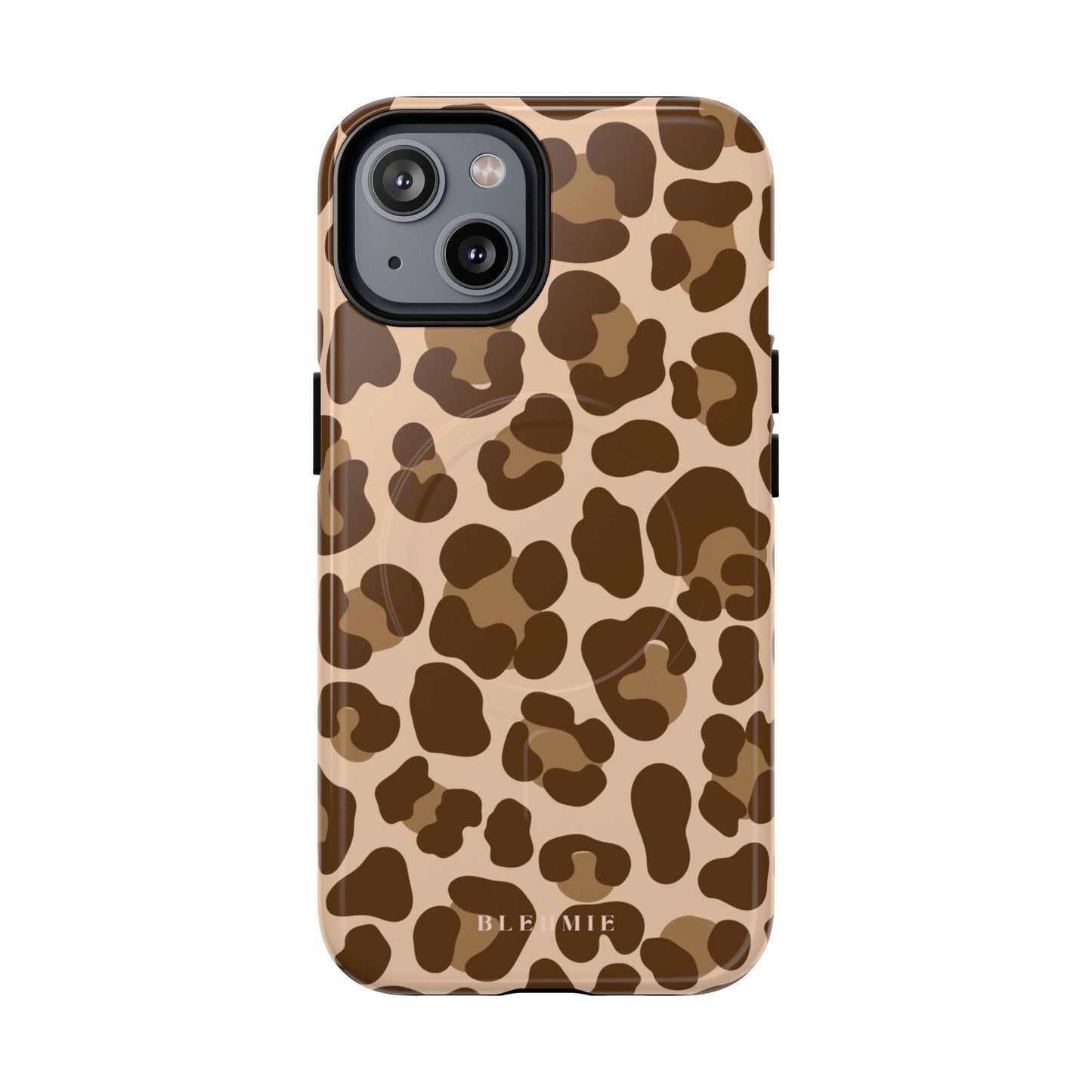 Classic Leopard MagSafe iPhone Cases iPhone 14 Glossy BLEUMIE