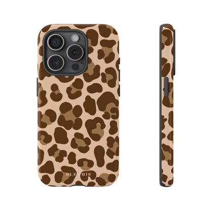 Classic Leopard Tough Phone Case iPhone 15 Pro BLEUMIE