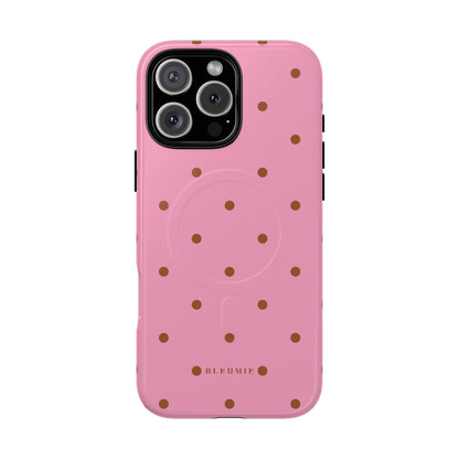 Dottie Polka Dot MagSafe iPhone Cases iPhone 16 Pro Max Glossy BLEUMIE