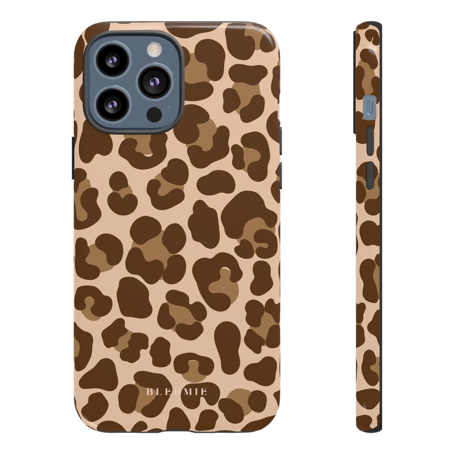 Classic Leopard Tough Phone Case iPhone 13 Pro Max BLEUMIE
