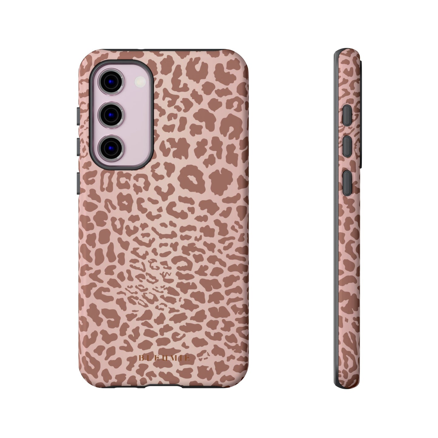 Cheetah Print Tough Phone Case Samsung Galaxy S23 Plus BLEUMIE