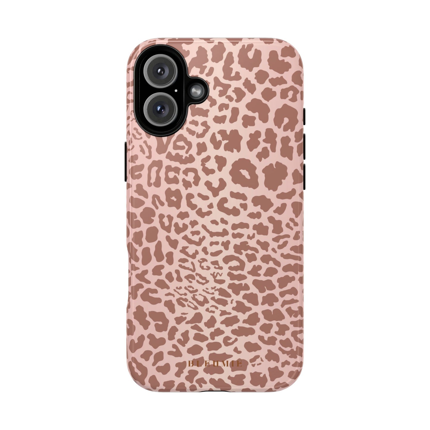 Cheetah Print Tough Phone Case iPhone 16 Plus BLEUMIE