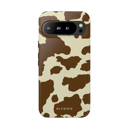 Camo Cow Print Tough Phone Case Google Pixel 9 Pro XL BLEUMIE