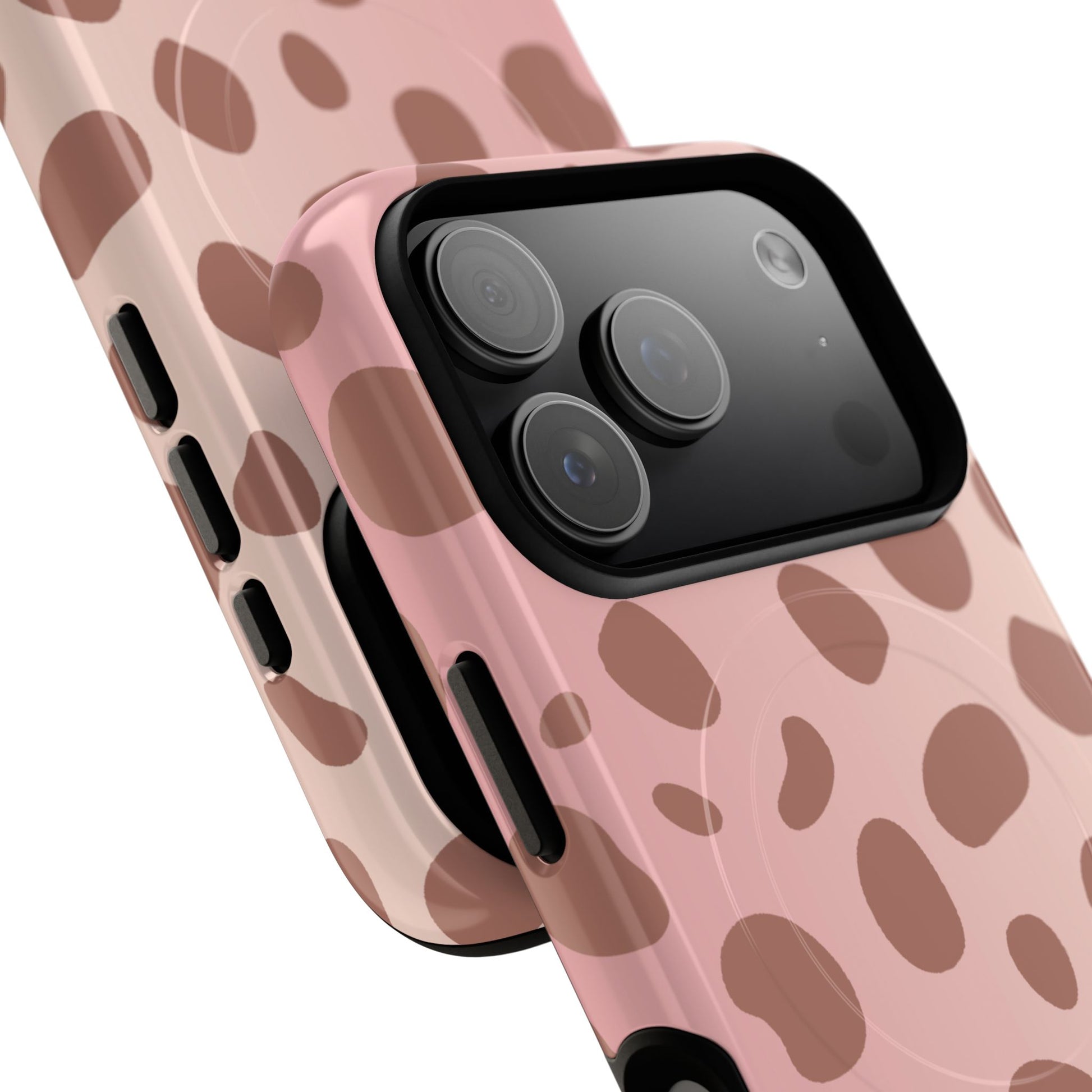 Rosé Spotted MagSafe iPhone Cases BLEUMIE