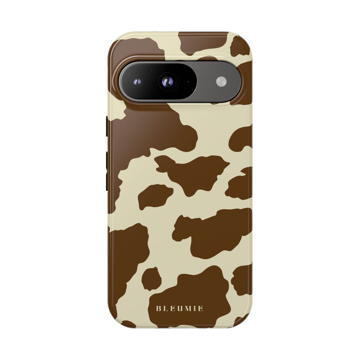Camo Cow Print Tough Phone Case Google Pixel 9 BLEUMIE