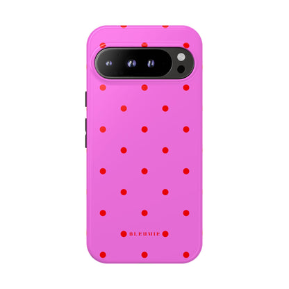 Pinka Polka Dot Tough Phone Case Google Pixel 9 Pro XL BLEUMIE