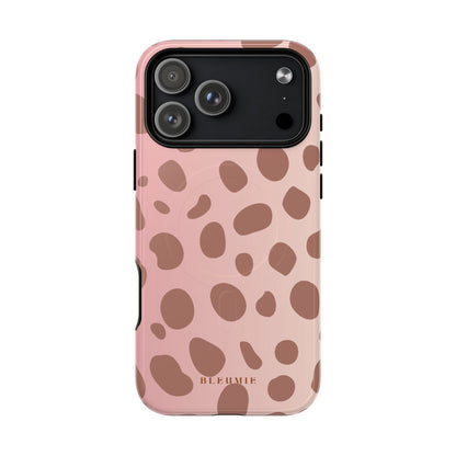 Rosé Spotted MagSafe iPhone Cases iPhone 17 Pro Max Glossy BLEUMIE